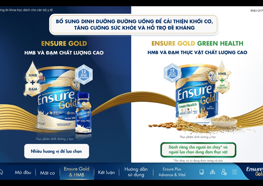 Abbott Ensure Gold Detailing