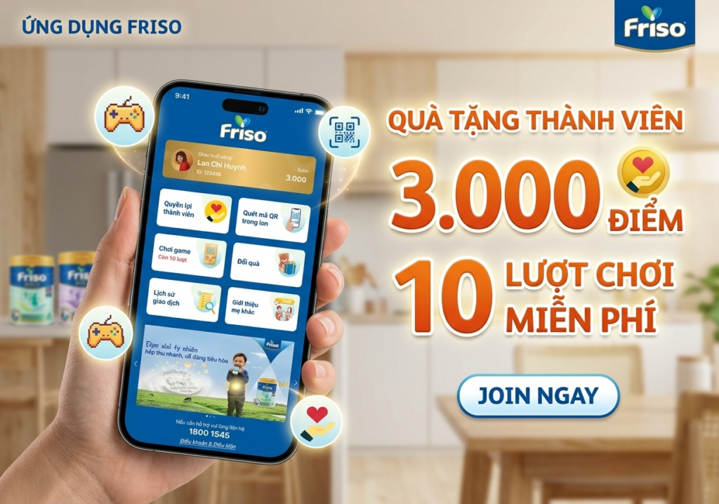 FCV – Nền tảng CRM Quản lý Khách hàng Thân thiết Friso
